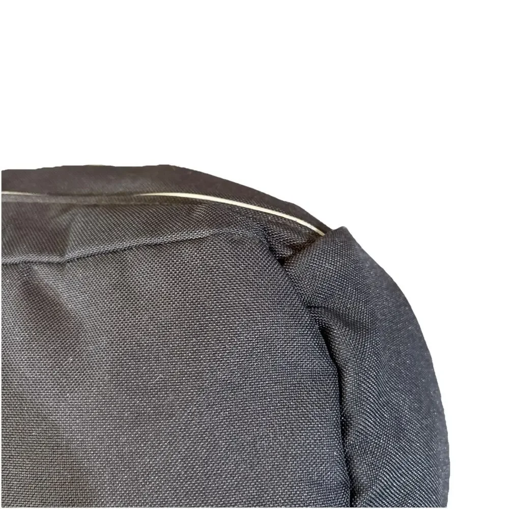 Adidas Unisex Black Originals Santiago II Zip Pockets Travel Luggage Duffel Bag